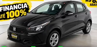 Fiat Argo Drive preto